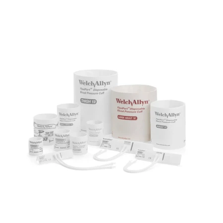 Obrotowy port FlexiPort w mankiecie Welch Allyn SOFT-12 w rozmiarze large adult
