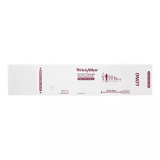 Przedłużony mankiet jednorazowy Welch Allyn FlexiPort SOFT-12L dla dorosłych o obwodzie ramienia 32-43 cm