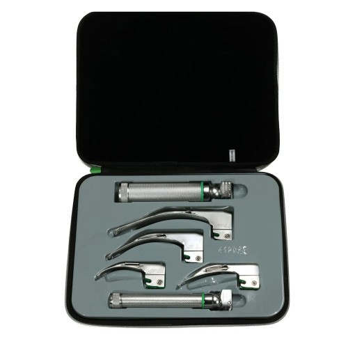 Przejdź do produktu Welch Allyn 69696-LED Światłowodowy Zestaw Laryngoskopowy Macintosh z Oświetleniem LED