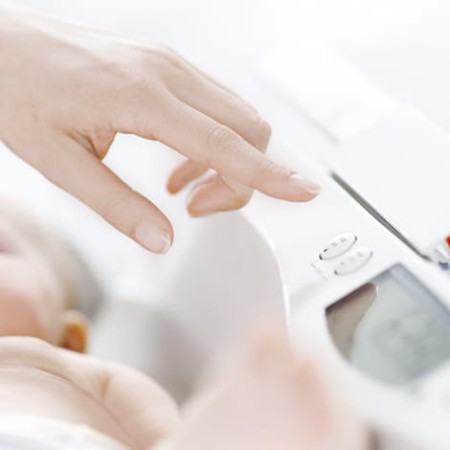 panel wagi niemowlęcej seca 376