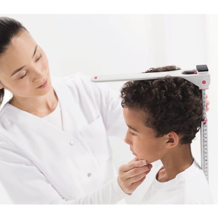 pomiar wzrostomierzem seca 220 do wag kolumnowych seca