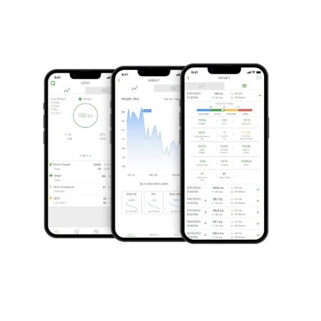waga z aplikacją na telefon