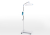 Bistos BT-400 Blue LED, profesjonalna lampa do fototerapii bilirubinowej noworodków z diodami LED 460 nm na regulowanym statywie 5-kołkowym, intensywność napromieniowania 30-40 μW/cm²/nm, certyfikat CE