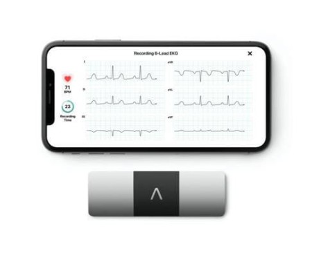 KardiaMobile 6L ekg od AliveCore