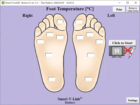 Foot Temperature