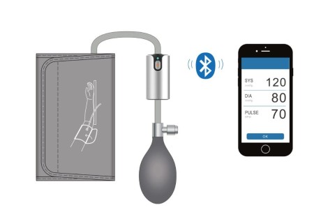 Ciśnieniomierz WiFi Smart AirBP NEW Monitor Bluetooth