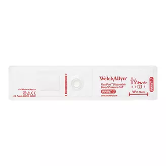Mankiet jednorazowy Welch Allyn FlexiPort SOFT-07 w rozmiarze niemowlęcym, obwód ramienia 9-13 cm
