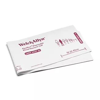 Jednorazowy mankiet Welch Allyn FlexiPort SOFT-12 dla dorosłych o obwodzie ramienia 32-43 cm